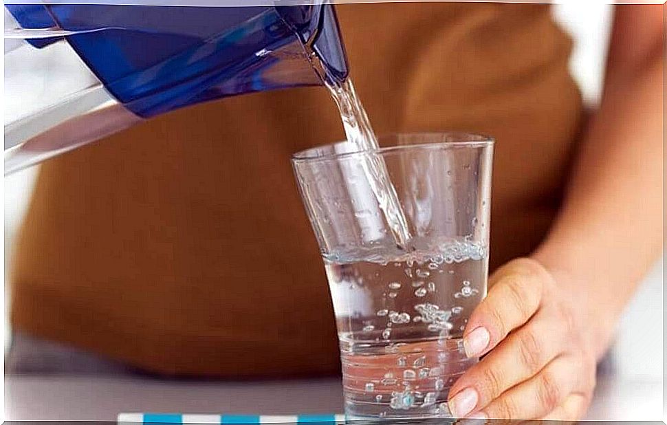 Drinking enough water ensures a good fluid balance