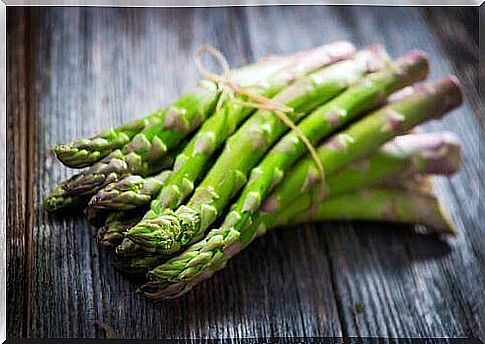 A bunch of asparagus