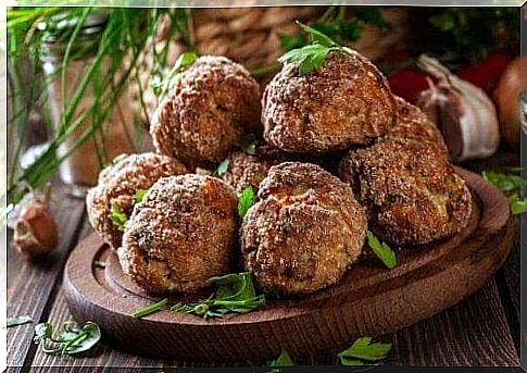 Eggplant meatballs to lick your fingers