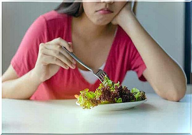 Wife is hungry after only a small salad