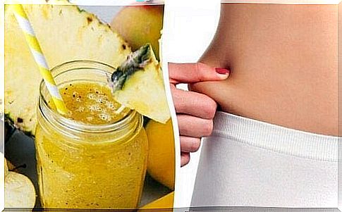 Pineapple celery smoothie for weight loss, delicious!