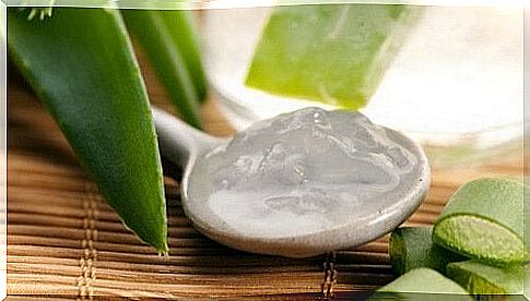 Reduce stretch marks with aloe vera